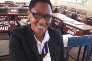 Judith a teacher at the Tanzanian Teachers' Training College