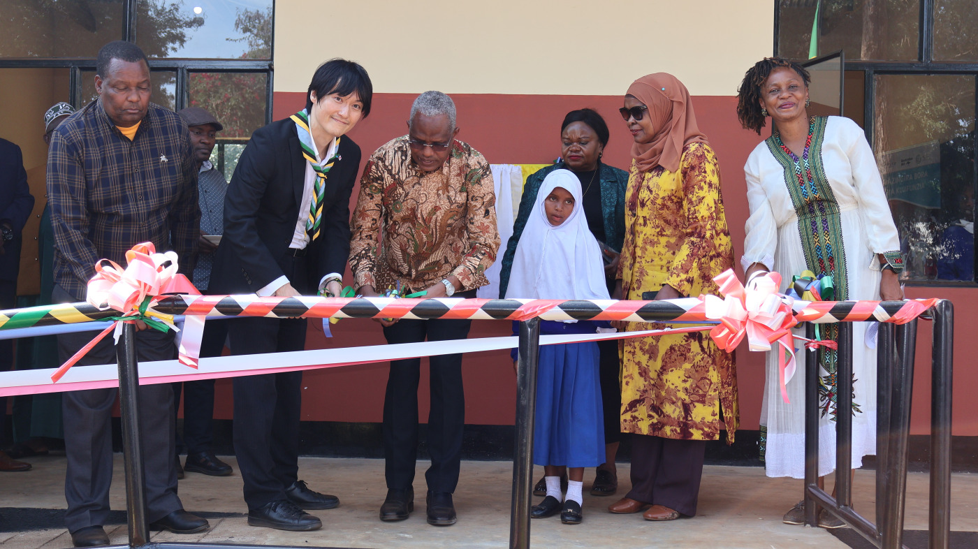 Embassy of Japan project handover at Orng’adida Primary School