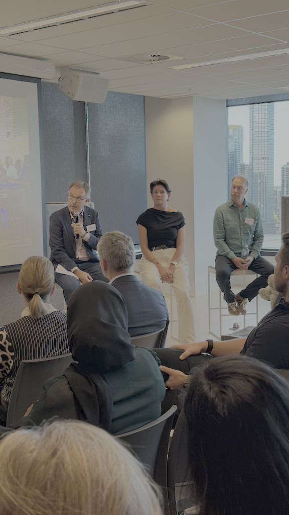 So They Can Q&A panel event in Melbourne